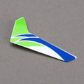 Blade BLH3520G Green Vertical Tail Fin with Decal: Blade mCP X mCPX BLH3520G