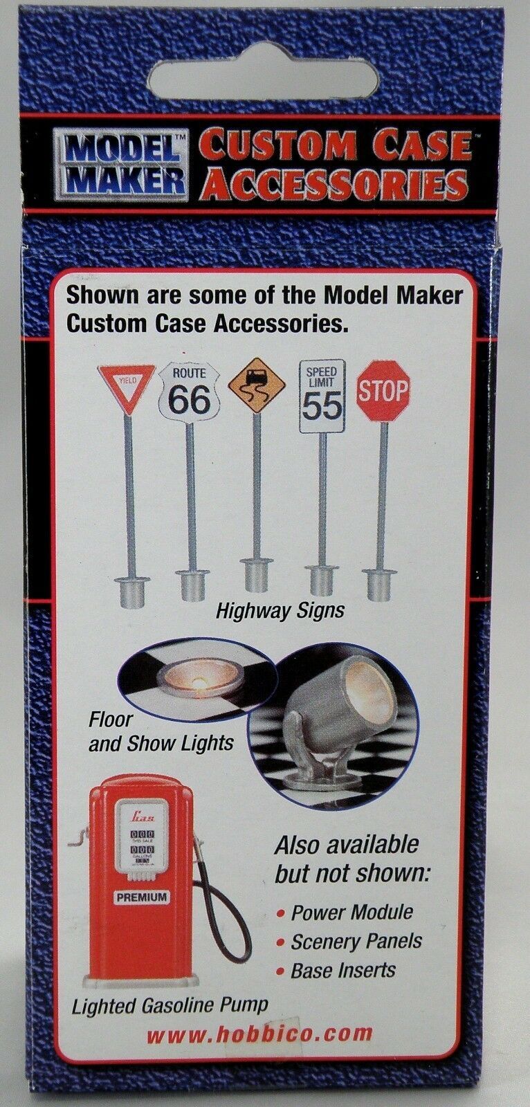 Hobbico HCAS9610  1/18 Drive In Order Sign/Decals Model Maker Custom Case Access