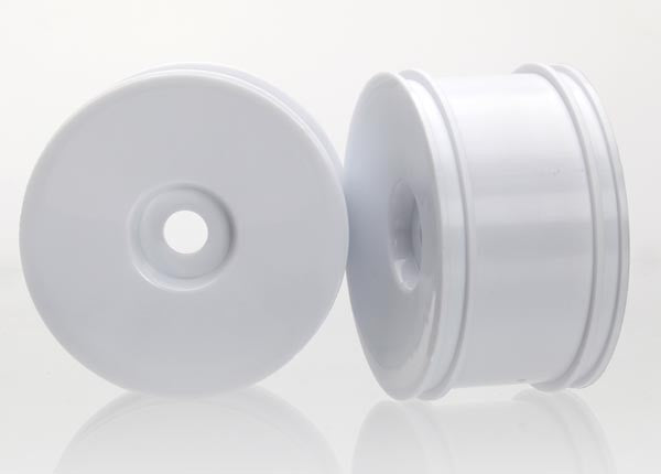 Traxxas 6472 Rear Dished Wheels, White (2): 1/7 XO-1 / X0-1 TRA6472