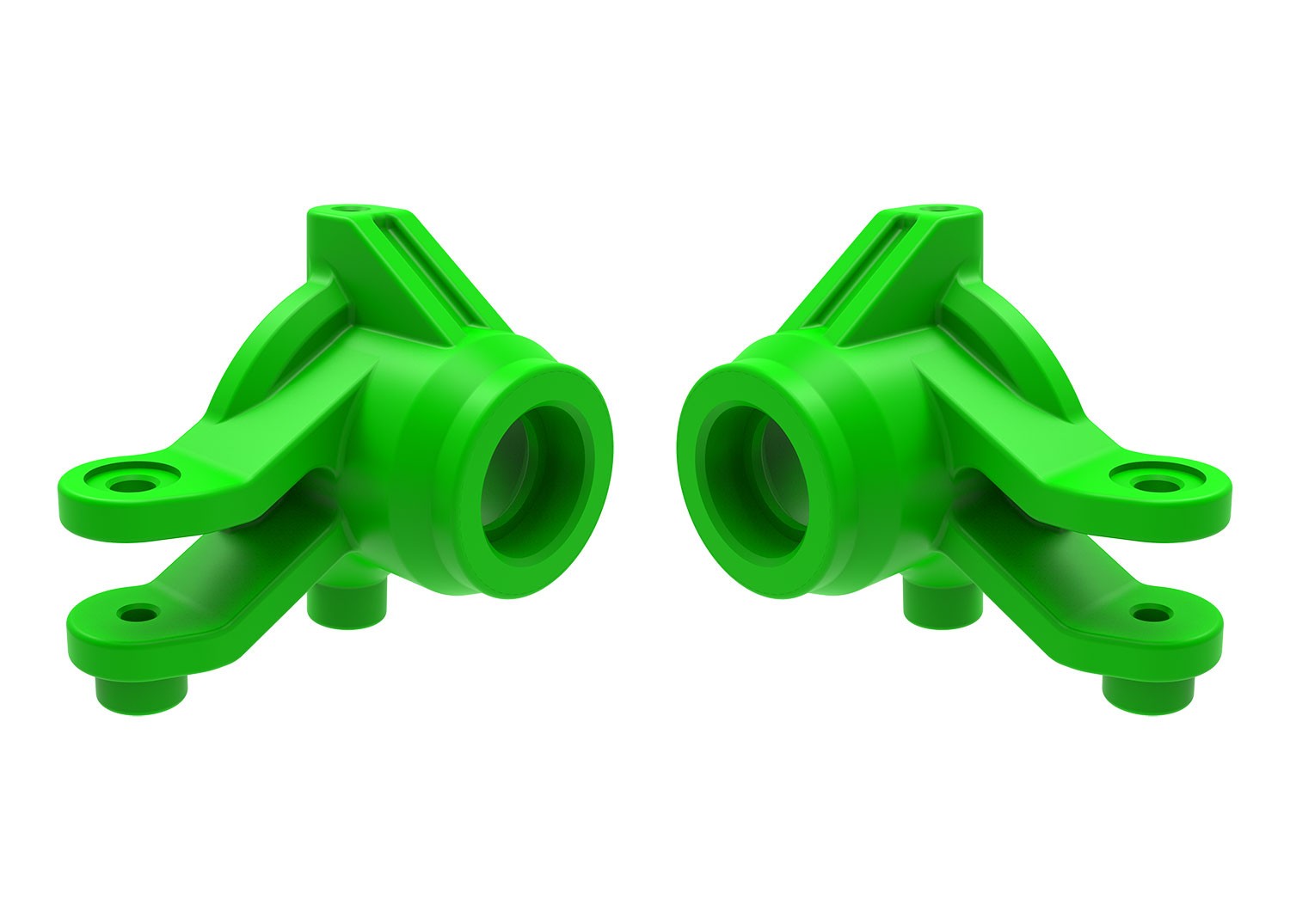 Traxxas 10736-GRN Steering Blocks L&R, Green