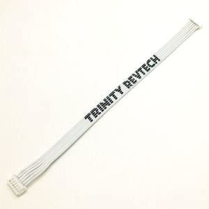 Trinity 3104 Flat Sensor Wire With TRINITY Logo White 150mm