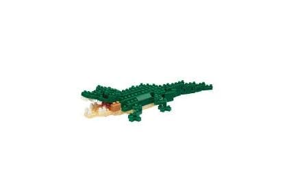 Nanoblock 21672 Crocodile "Reptilia", Nanoblock Collection Series