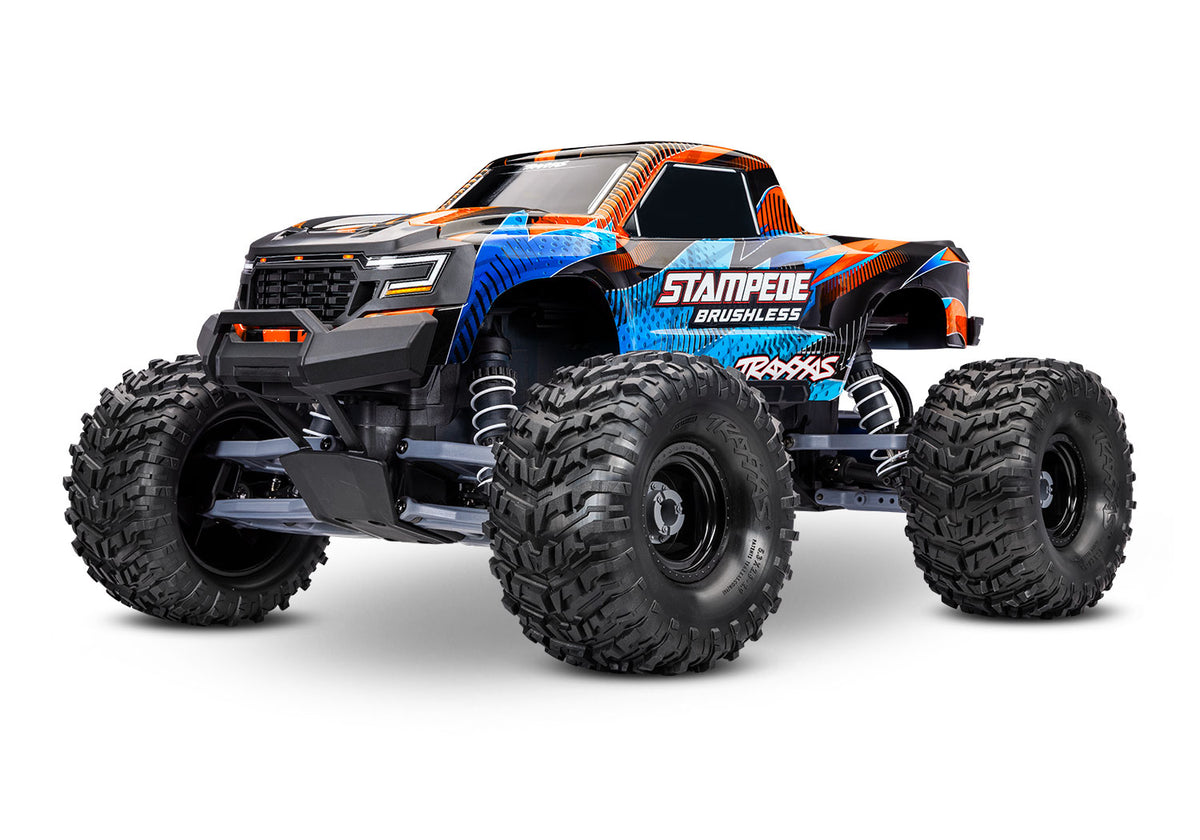 Traxxas 136454-4-ORNG Stampede 2WD Brushless 1/10 RTR Orange VX3