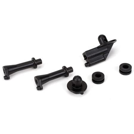 Losi LOSA4424 Body Posts & Tank Mounts: 8ight & 2.0 8ight-T & 2.0 8ight-E & 2.0