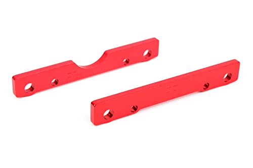 Corally 00180-240 Suspension Arm Mount - Front - Aluminum - 1 Set: Dementor,