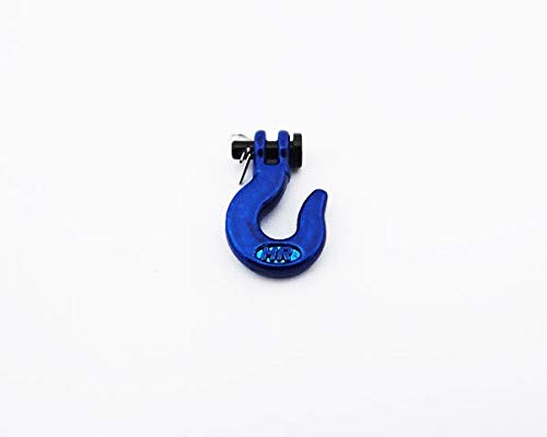 Hot Racing ACC80906 Aluminum Winch 1/10 Scale Hook, Blue (Toy)
