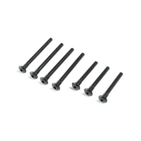 Losi LOS235225 Inner/Outer Hinge Pin Screw Set: V100