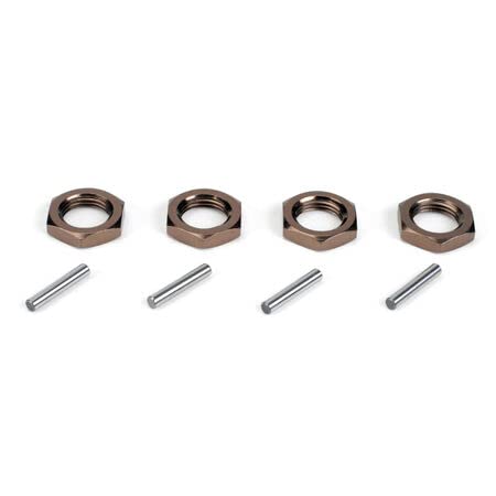 Losi LOSA3531 Wheel Hub Nuts/4 & Pins/4: 8ight & 2.0 8ight-T & 2.0 8ight-E & 2.0