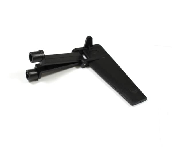 Rage R/C B1143 Rudder and Mount; Black Marlin MX