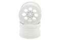 Kyosho OTH245W 8 Hole Wheel 50mm, White (2pc), for Optima