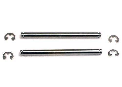 Traxxas 2640 Chrome Suspension Pins/E-Clips 44mm: 1/10 Slash 2wd/Stampede 2wd