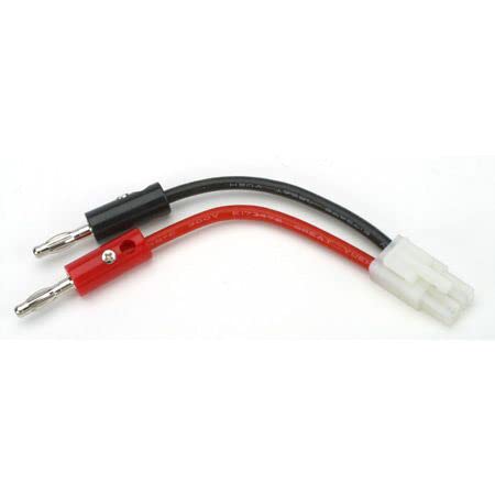 Dynamite DYNC0071 Battery Charge Adapter: Banana to Tamiya Male