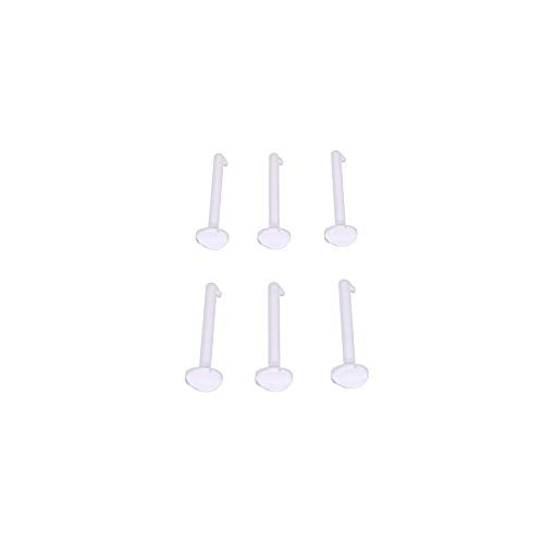 FMS PL110 Wing Bolt Plate, 6pc: Firefly 1.1m  LED