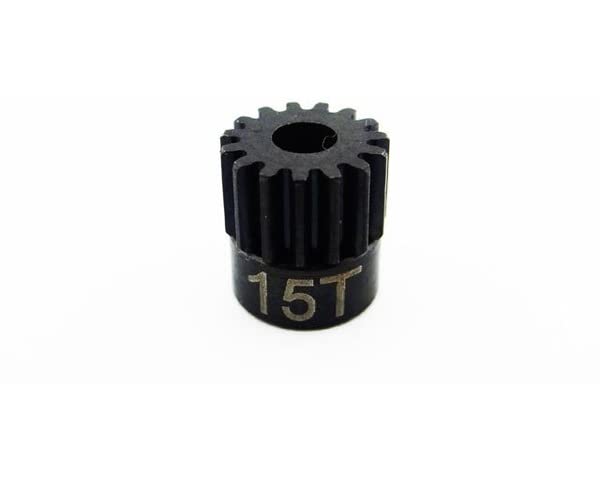 Hot Racing CSG15M05 15t 0.5 Mod Hardened Steel Pinion Gear 1/8 Bore
