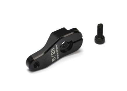 Exotek Racing 2113 Hammer Rock Rey Servo Horn, 23t Spline, Black