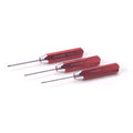 Dynamite DYN2904 Machined! Metric Hex Driver Wrench Set (3) Red