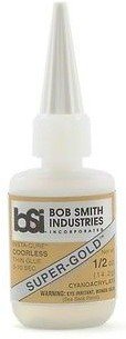 Bob Smith Industries BSI-121 Super-Gold Thin CA Glue 5oz