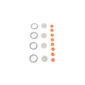 Rage R/C C1011 Shock Rebuild Kit: R10ST