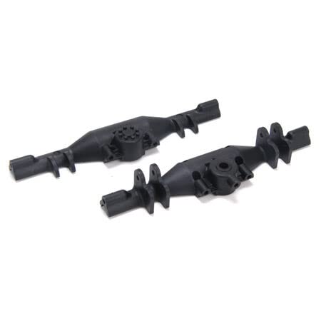 Losi LOSA4012 Front/Rear Axle Case Set: 1/10 Night/Comp Crawler