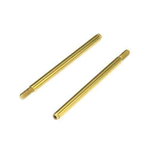 Tekno RC 6757T Shock Shafts (Rear,Steel,TiNi coated,2pcs):ET410