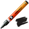 Molotow 227.301 ONE4ALL 4mm Metallic Black Acrylic Paint Marker
