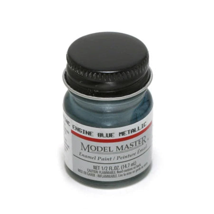 Testors Model Master 2728 Pontiac Engine Blue Enamel Paint 1/2 oz