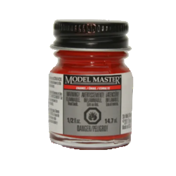 Testors Model Master 273102 Chevrolet Engine Red Gloss Enamel 1/2 oz