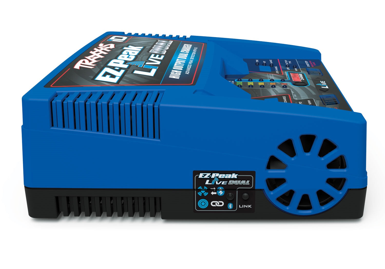 Traxxas 2973 EZ-Peak Live Dual NiMH/LiPo Charger 200W +Auto TRX Battery iD