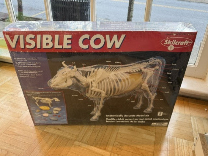 Vintage Skilcraft Visible Cow 74627 Anatomical Plastic Model Kit New Sealed
