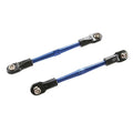 Traxxas 3139A Blue Aluminum Turnbuckle Toe Links(2) 59mm: Rustler & Slash 2wd