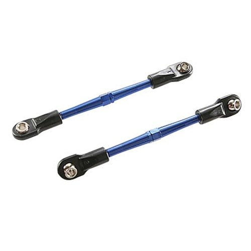 Traxxas 3139A Blue Aluminum Turnbuckle Toe Links(2) 59mm: Rustler & Slash 2wd