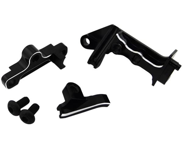 Hot Racing SCXT126A01 Alum Front/Rear Battery Box Mount SCX10 II