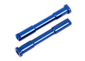 Traxxas 9525 Bellcrank Posts, Steering (Aluminum, Blue-Anodized)