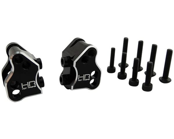 Hot Racing SCXT12A01 Aluminum Lower Link/Shock Mount Black SCX2