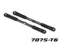 Traxxas 9548A Camber Links, Rear (Tubes Dark Titanium-Anodized, 7075-T6 Aluminum): Sledge