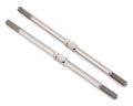 Team Associated 1417 Factory Team Titanium Turnbuckles (2) 2.80" Silver