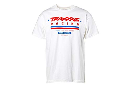 Traxxas 1383-S Traxxas Racing White T-Shirt, Small