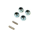 ECX ECX8311 Wheel Nuts(4) & Drive Pins (2) Set: 1/18 Smash