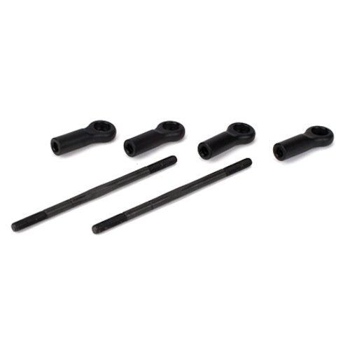 Losi LOSB4002 Turnbuckle Steering Rod Set: Muggy