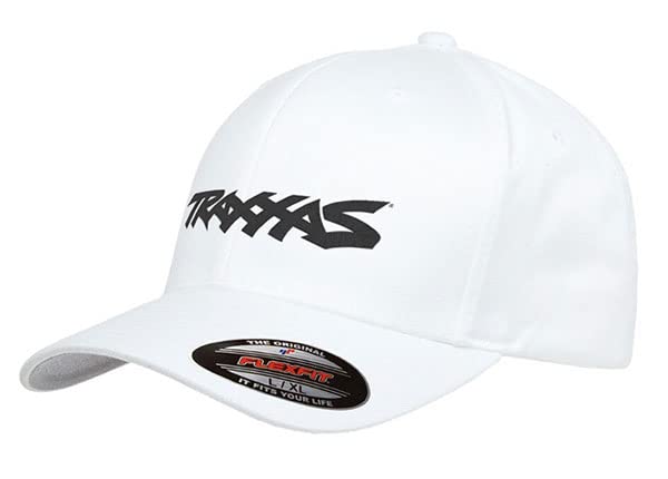 Traxxas 1188-WHT-SM Traxxas Logo Hat, White Small/Medium