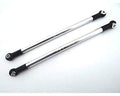 Hot Racing SCX530L08 Silver Aluminum Suspension Link 130 Scx