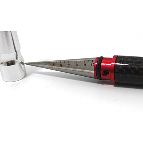 Hot Racing SD716G02 10mm Red Body Reamer With Carbon Fiber Handle