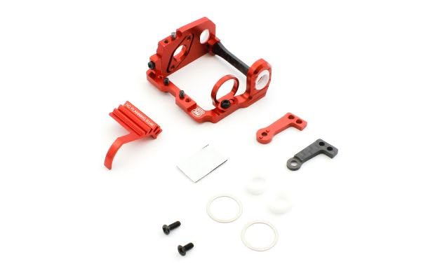 Kyosho R246-1351R MML Motor Mount for MR-03/ HB98mm, Red