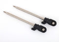 Traxxas 9662 Shock Shaft, 80mm (GT-Maxx) (Steel, Chrome Finish) (2) (Assembled)