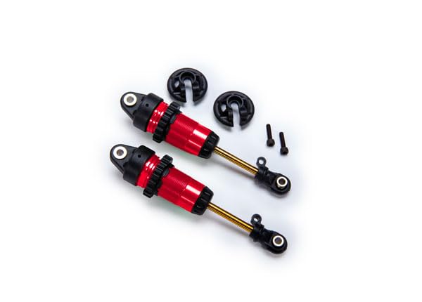 Traxxas 7461-RED Shock GTR Long Red Aluminum