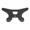 Team Associated 92012 B64 Rear Shock Tower, woven carbon fiber