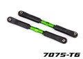 Traxxas 9549G Toe links (Tubes Green-Anodized, 7075-T6 Aluminum): Sledge