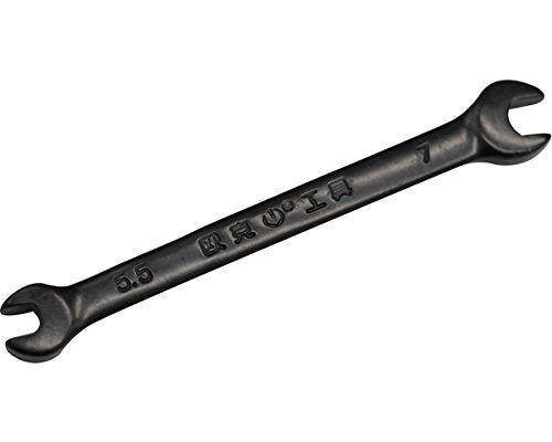 Hot Racing SDW55T70 15 Deg Offset Open End Wrench 5.5mm 7mm