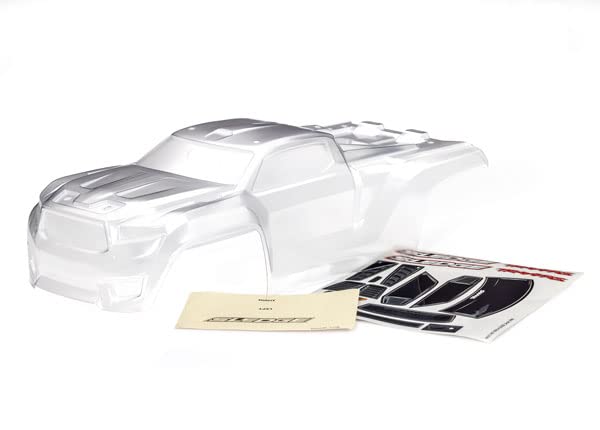 Traxxas 9511 Sledge Clear RC Body Shell Requires Painting 1/8 Scale