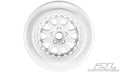 Pro-Line 272604 Renegade 2.2/3.0 White Short Course Wheels, Front: SC10 2wd